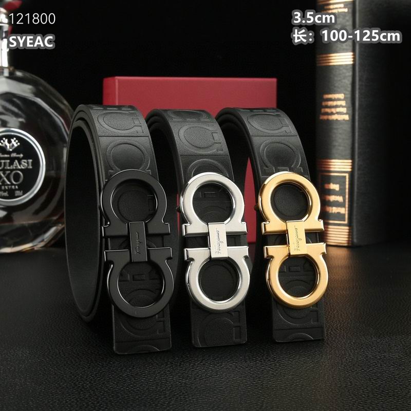 Ferragamo belt 35mmX100-125cm 8L73